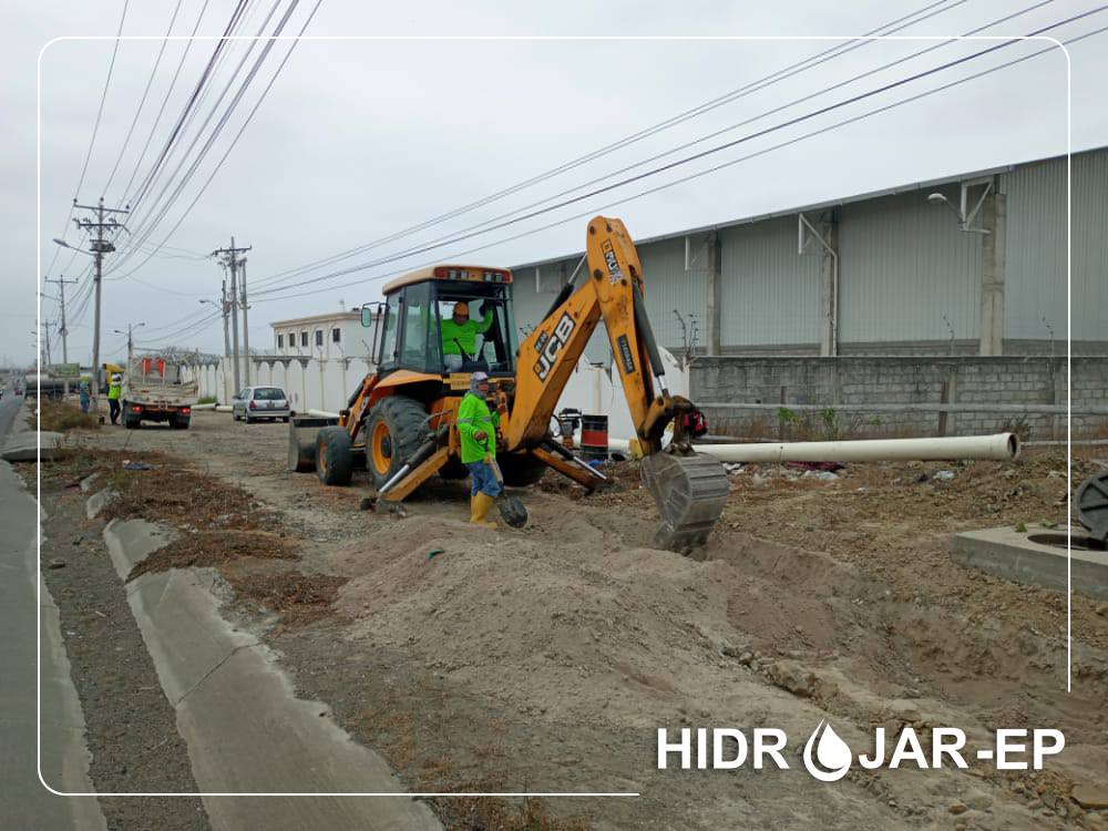 ¡Buenas noticias! Hidrojar-EP informa.Con la gestión del Sr Alcalde Jaramijó Simetrio Calderon y la empresa HIDROJAR Se da inicio a los trabajos de excavación y colocación de tubería PVC de 315 mm de 1.3 km de longitud desde fábrica Fishcorp hasta el redondel del imperio para dotar de agua potable a todo el cantón. Hidrojar […]